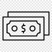 currency, economy, cost, price icon svg