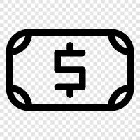 currency, money, bank, economy icon svg