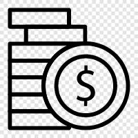 currency, paper money, money, investments icon svg