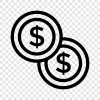 currency, money, bills, currency exchange icon svg