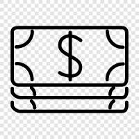 currency, money, bank, economy icon svg