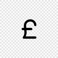 currency, British, pound, money icon svg