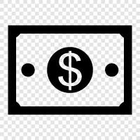 currency, banknote, paper money, banknote paper icon svg