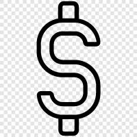 currency, money, economy, dollar icon svg