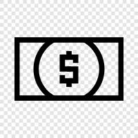 currency, dollars, value, cents icon svg