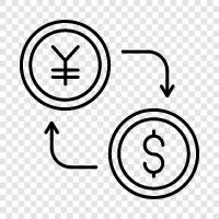 Devisen, OnlineWährungsbörse, Devisenhandel, Geldbörse symbol