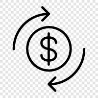 currency exchange, foreign exchange, currency conversion, forex icon svg