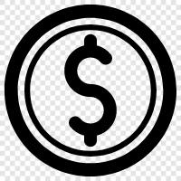 currency, economy, finance, investments icon svg