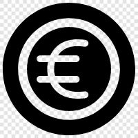 currency, europe, european, euro icon svg