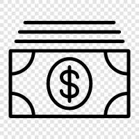 currency, cash, money, bank icon svg