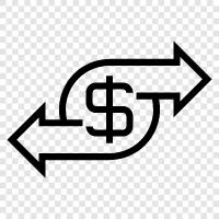 currency, foreign exchange, forex, stock exchange icon svg