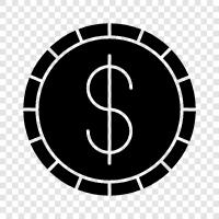 currency, money, economy, prices icon svg