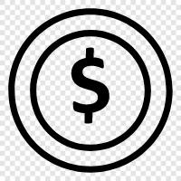 currency, buying power, purchasing power, value icon svg