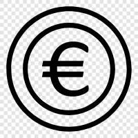 currency, europe, european, euro icon svg