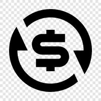 currency, foreign, investment, money icon svg