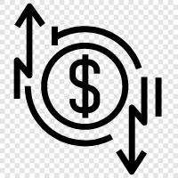 currency, money, banking, investment icon svg