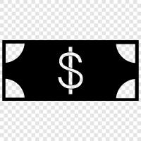 currency, money, economy, dollar icon svg