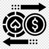 currency, rates, foreign exchange, stock exchange icon svg