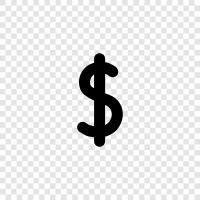 currency, paper, bills, money icon svg