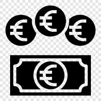 currency, European Union, Eurozone, euro icon svg