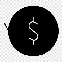 currency, rates, stocks, investments icon svg