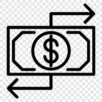 currency rates, currency exchange, foreign exchange, stocks icon svg