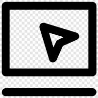 cursor, pointer icon svg