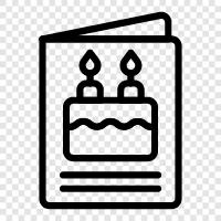 Benutzerdefinierte Geburtstagskarte, Customized Geburtstagskarte, Geburtstagskarte Grüße, Geburtstag symbol