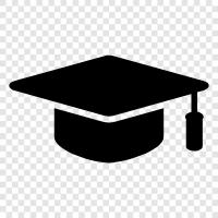 Custom Graduation Cap icon