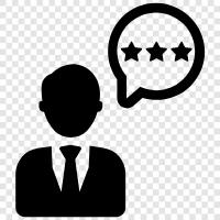 Kundenbewertungssystem, Kundenbewertungen, Kundenfeedback, Kundenzufriedenheit symbol