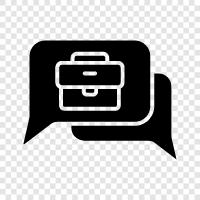 customer service, chatbots, business chat icon svg