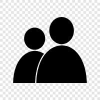 customers, people, individuals, clients icon svg