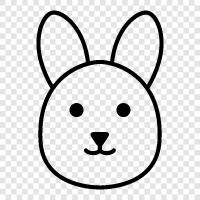 cute, cuddly, toy, Easter icon svg