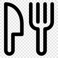 cutlery, eating, dining, fork icon svg