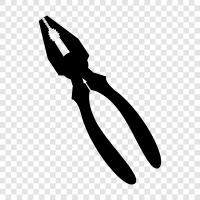 cutters, wire cutters, crimping tools, pliers for wire icon svg