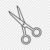 cutting, fabric, fabricating, Scissors icon svg