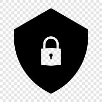 cyber security, data security, online security, physical security icon svg