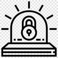 cyber security, hacker, protection, online security icon svg