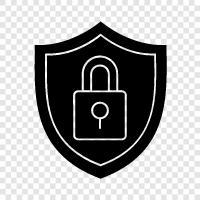 CyberSicherheit, OnlineSicherheit, ComputerSicherheit, OnlineDatenschutz symbol