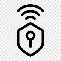 cyber security, data security, online security, physical security icon svg