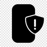 Cybersecurity, Threats, Hackers, Data breaches icon svg