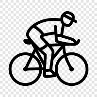 cycling, commuting, exercise, health icon svg