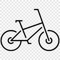 Cycling, Mountain Bike, Road Bike, BMX icon svg