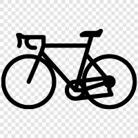 cycling, bicycling, road biking, mountain biking icon svg