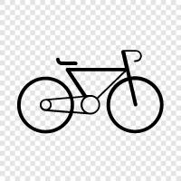 cycling, bicyclist, bike, bike rack icon svg