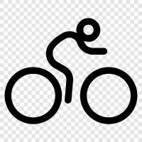 Cycling, Trike, Mountain Bike, Road Bike icon svg