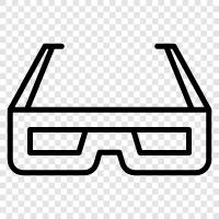 DLenses, Glasses for Astigmatism, Glasses for, D Glasses icon svg