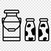 dairy, farm, cows, farming icon svg