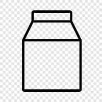 dairy products, calcium, vitamin D, protein icon svg