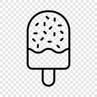 Dairy, Cone, Sundae, Flavors icon svg